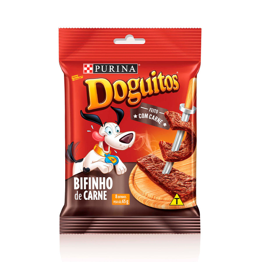 Doguitos Bifinho Carne Purina 65g