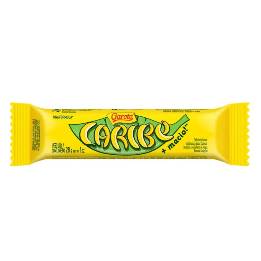 Chocolate Caribe Candybar 28g
