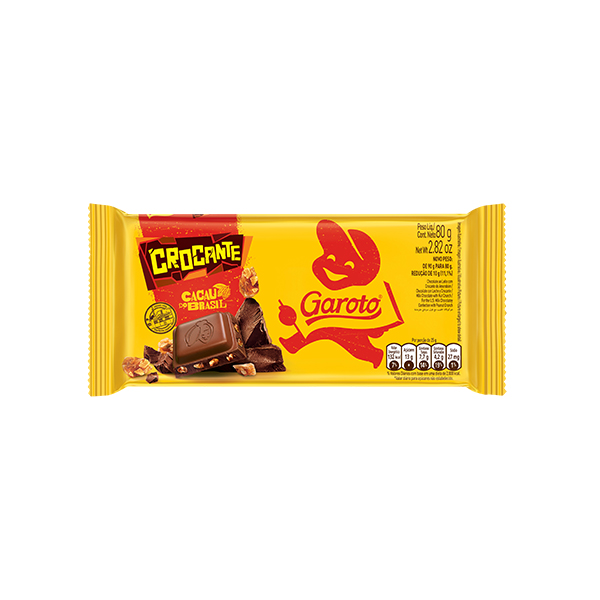 Barra Chocolate Garoto 80g