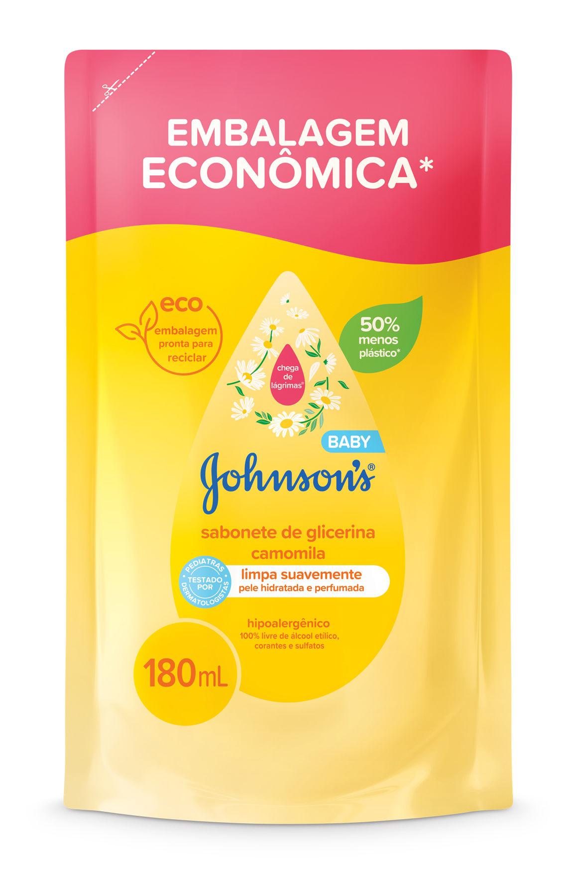 Sabonete Liquido Johnsons Ref 180ml