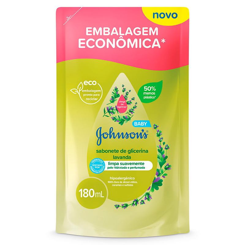 Sabonete Liquido Johnsons Ref 180ml