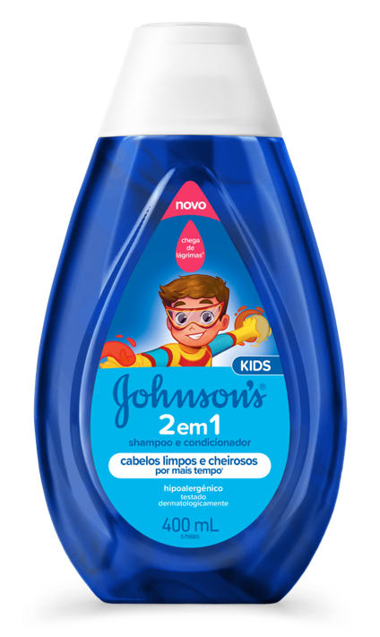 Shampoo Johnsons 2em1 Kids 400ml