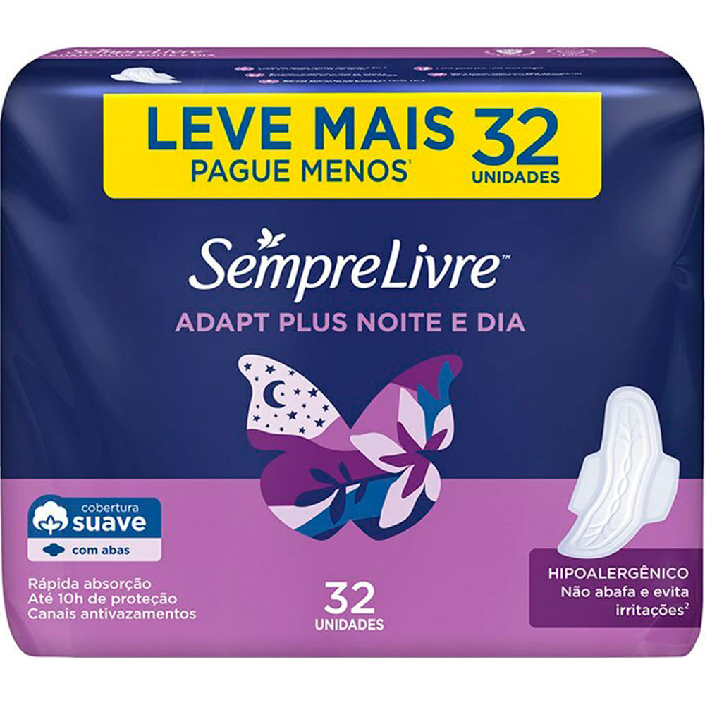 Absorvente Sempre Livre Lv32 Pg24