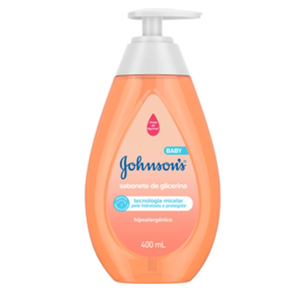 Sabonete Liquido Johnsons Baby 400ml