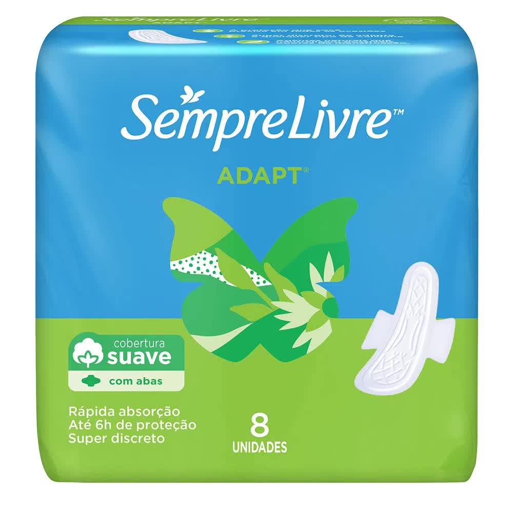 Absorvente Sempre Livre Lv8 Pg7