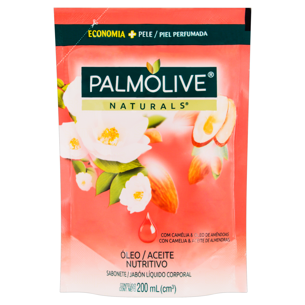 Sabonete Liquido Palmolive Naturals Refil 200ml
