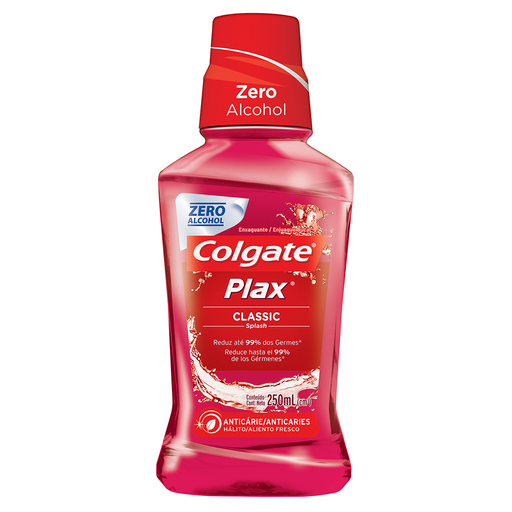 Antiseptico Bucal Plax Colgate 250ml