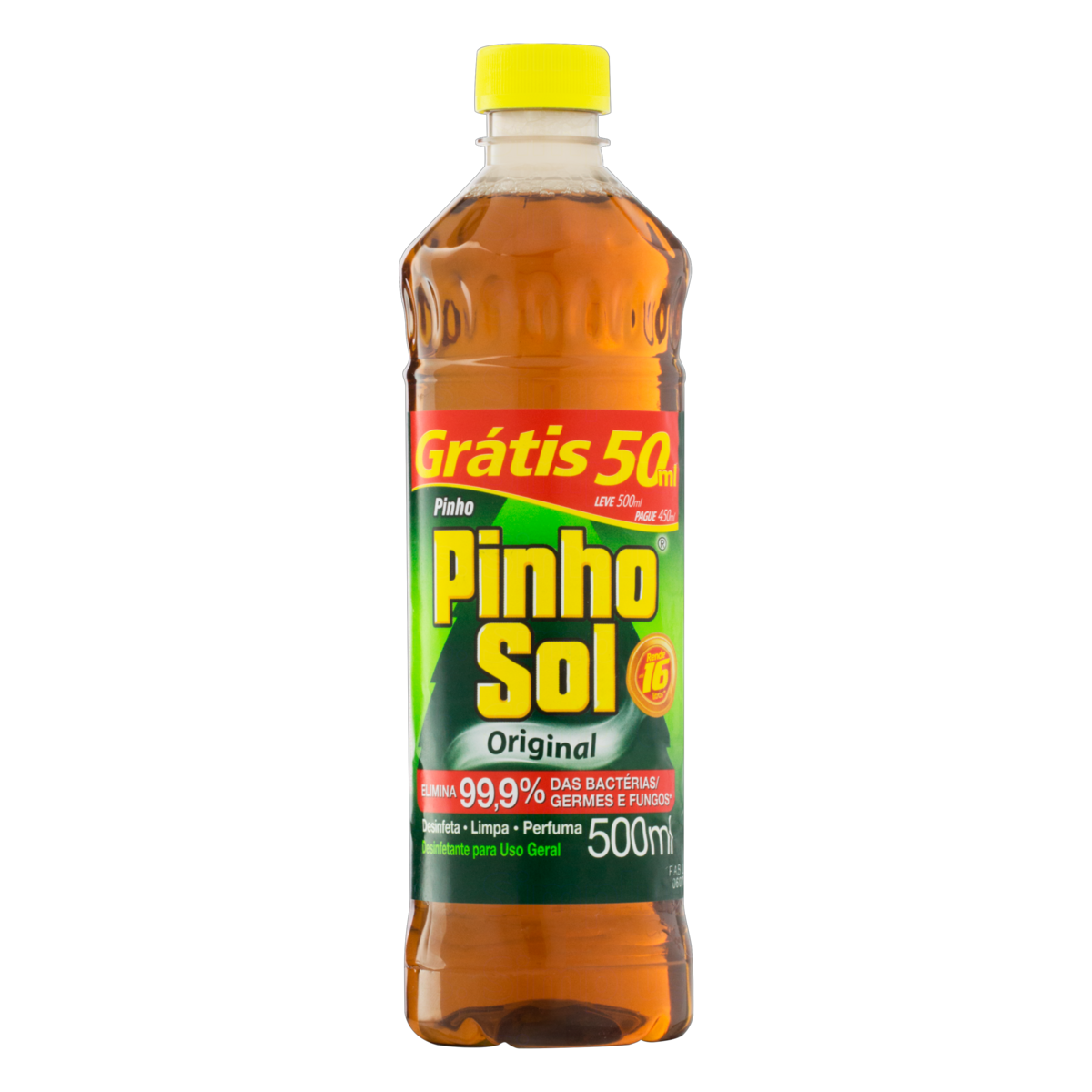 Desinfetante Pinho Sol Lv 500ml Pg 450ml