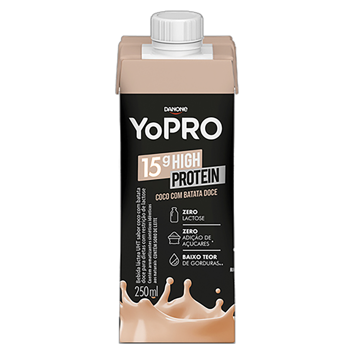 Bebida Lactea Yopro 15g Tp 250ml
