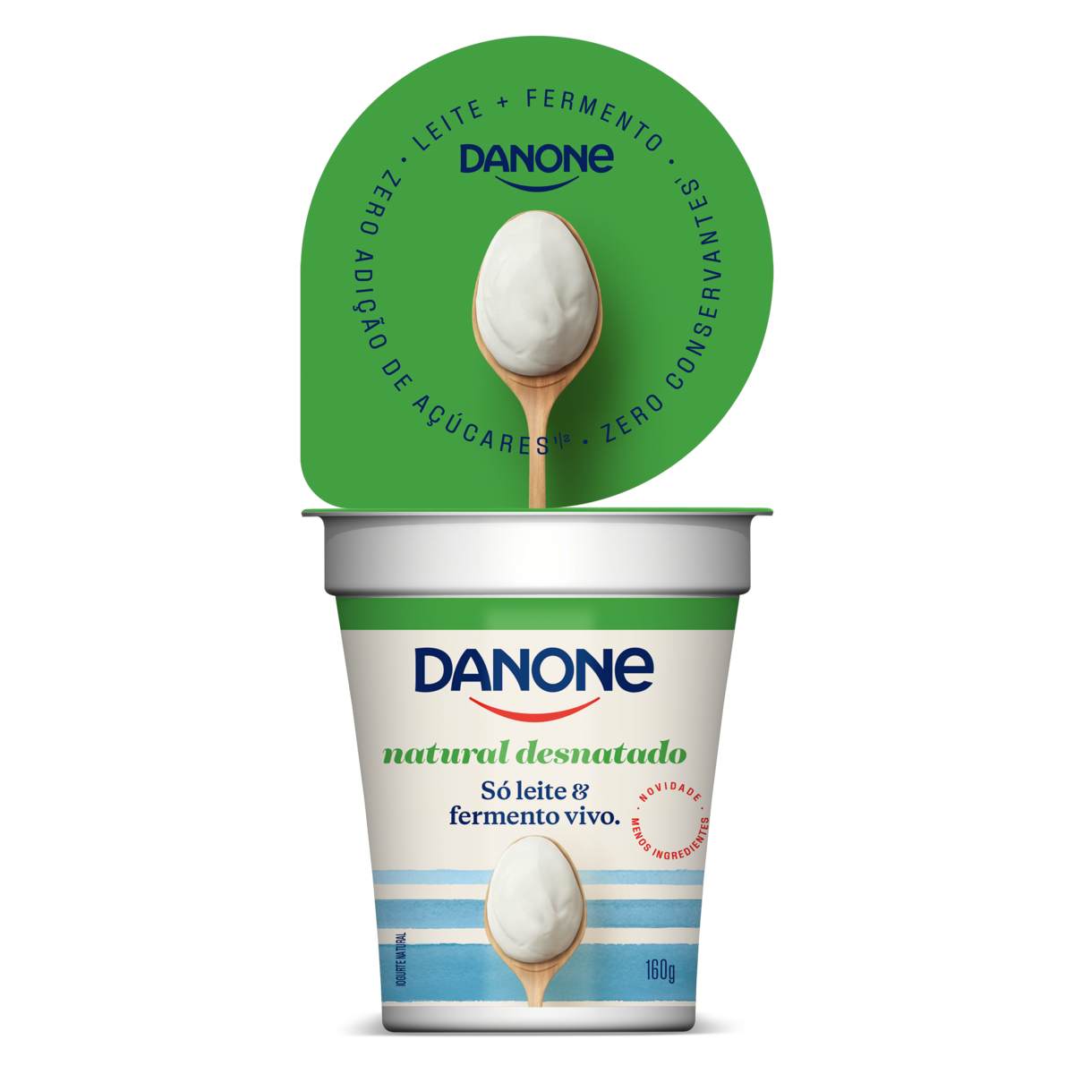 Iogurte Natural Danone Pt 160g