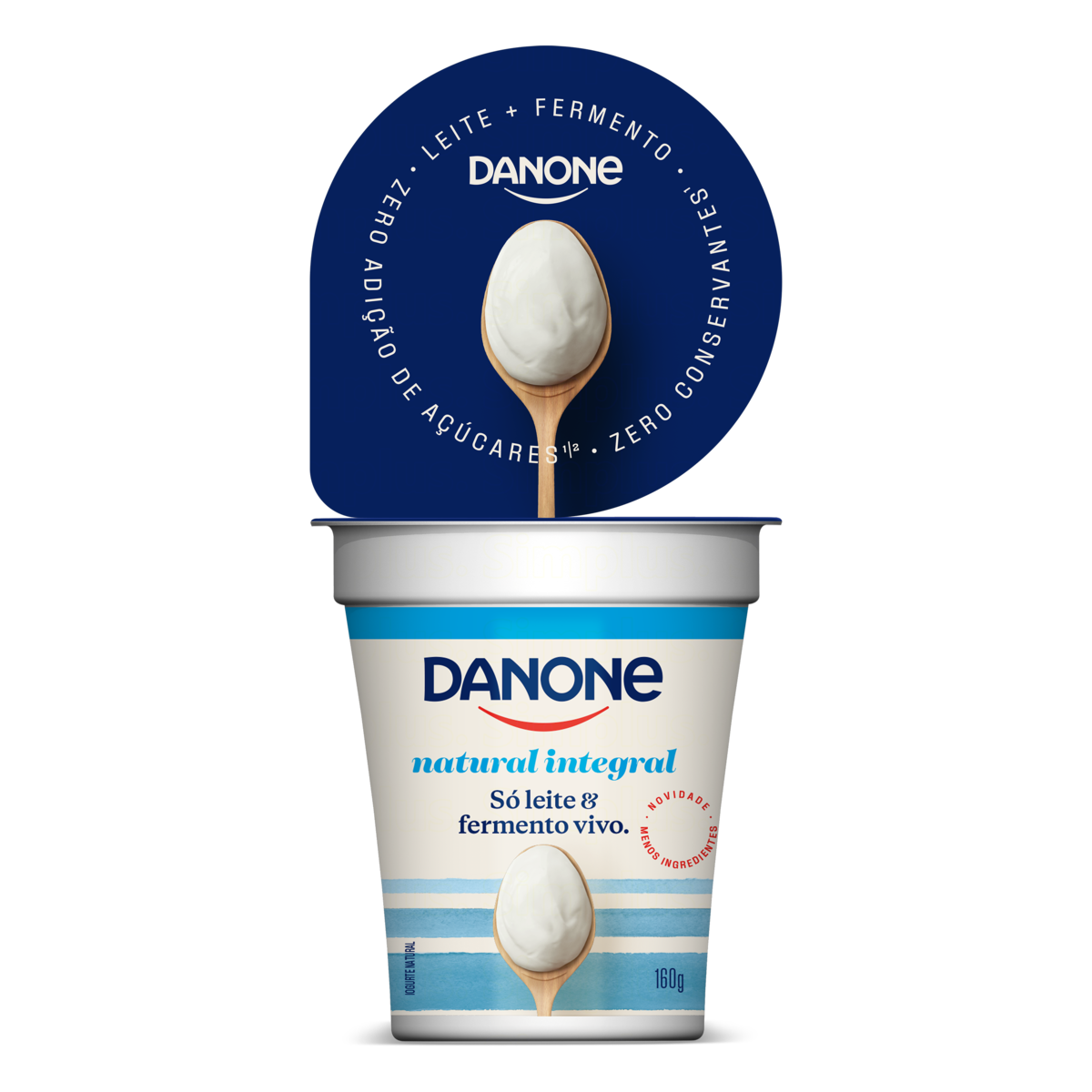Iogurte Natural Danone Pt 160g