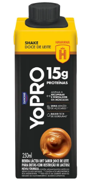 Bebida Lactea Yopro 15g Tp 250ml