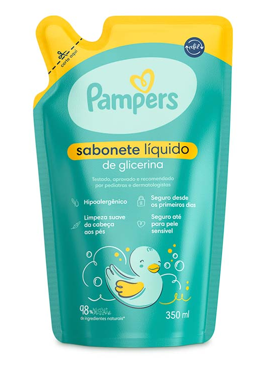 Sabonete Liquido Pampers 350ml