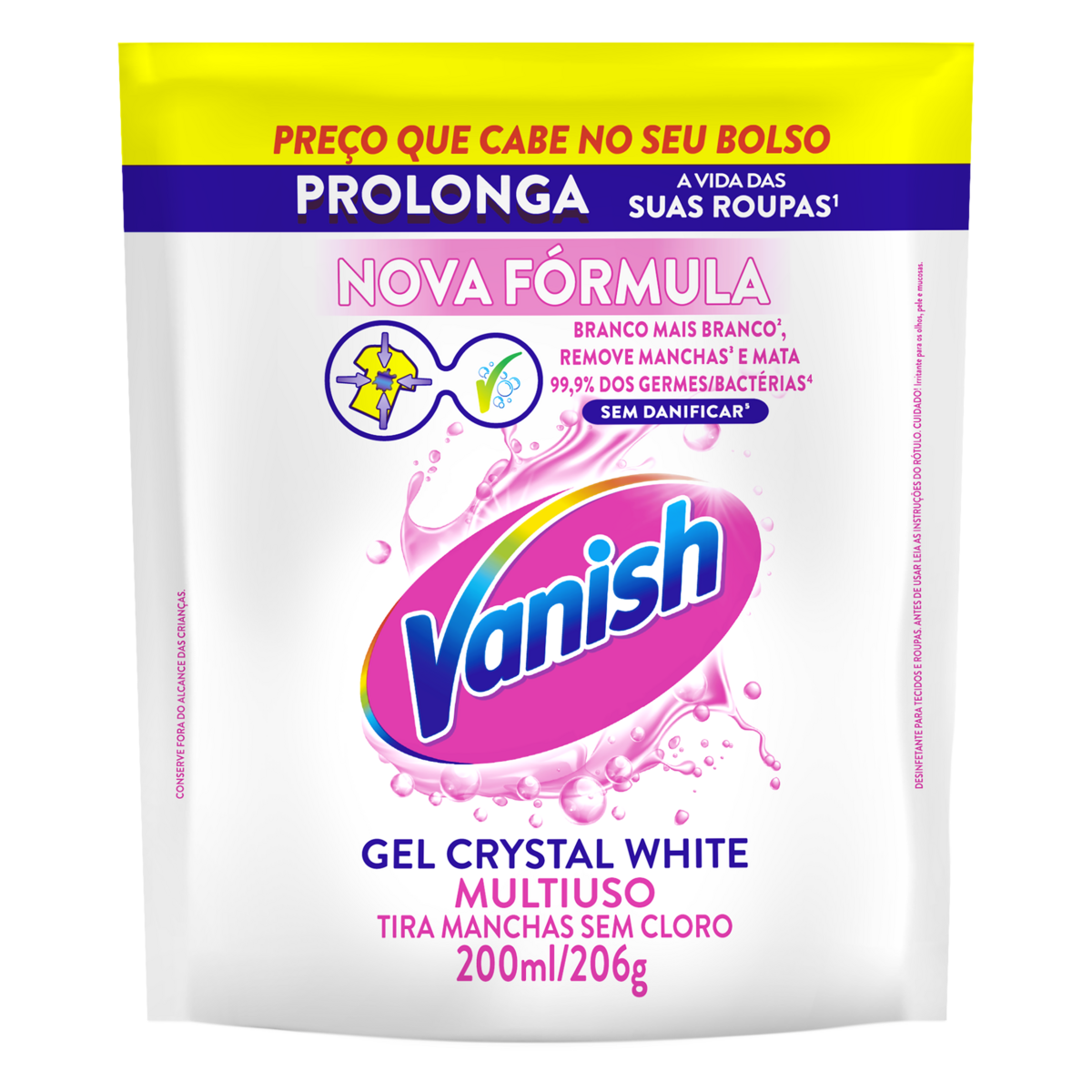 Alvejante Liquido Refil Vanish 200ml