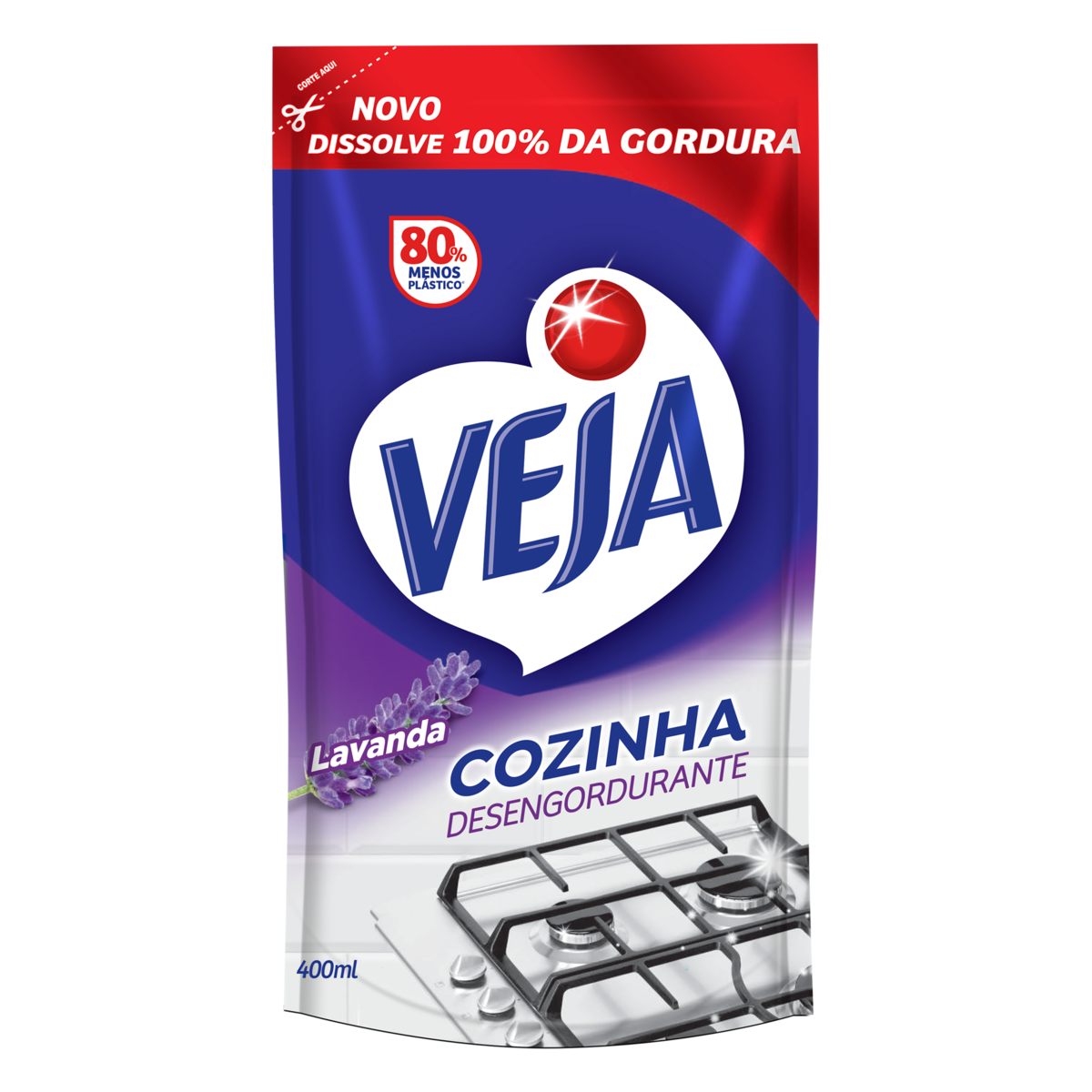 Desengordurante Veja Refil 400ml