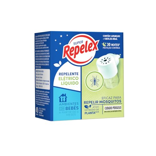 Repelente Repelex Aparelho Liq Refil C/2un 40ml