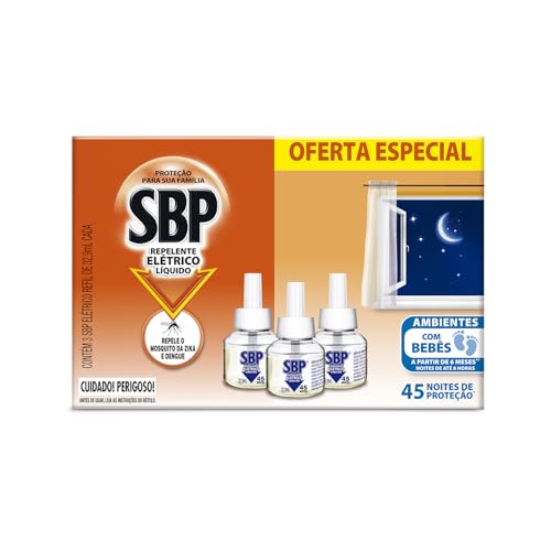 Repelente Elet C/3 Refil Sbp 35ml