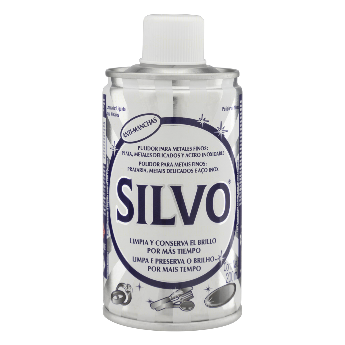 Polidor De Metal Silvo 200ml