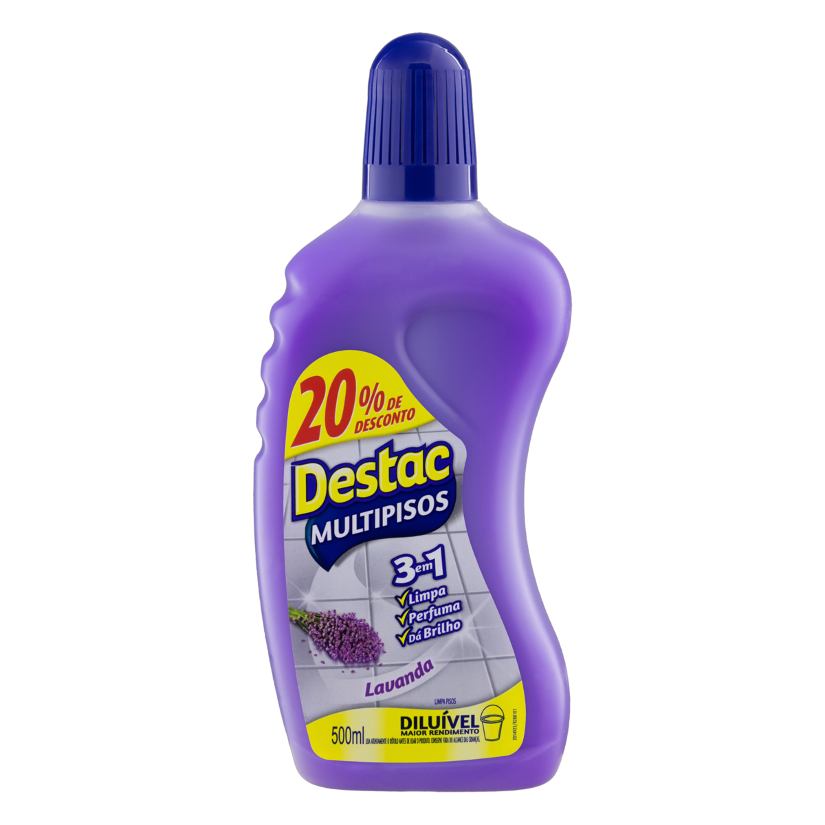 Limpador Destac Lavanda 3em1 Desc 500ml