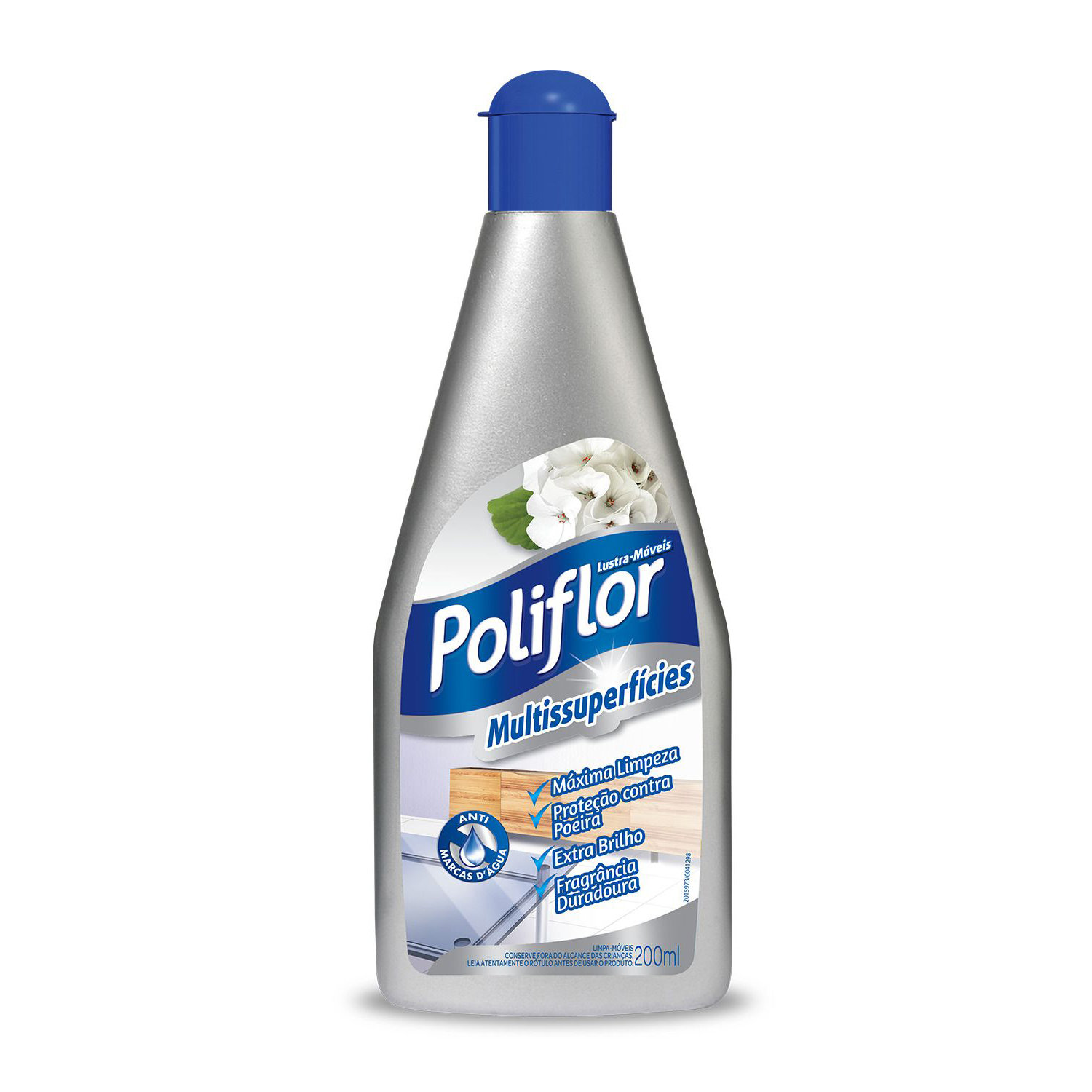 Lustra Moveis Multisuperficies Poliflor 200ml