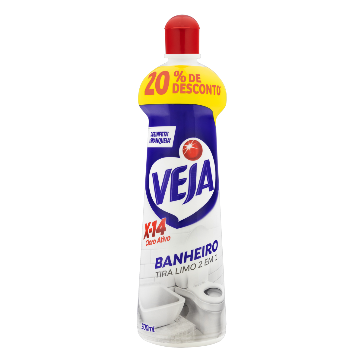 Limpador Veja Banheiro Tira Limo 500ml