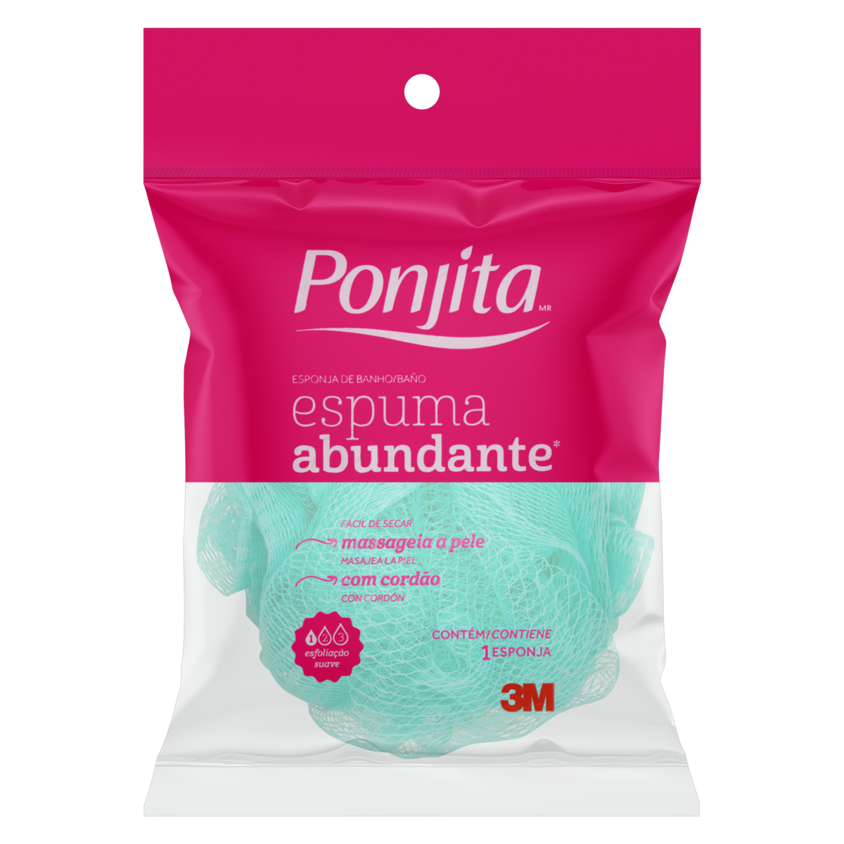 Esponja P/ Banho Ponjinta 1un