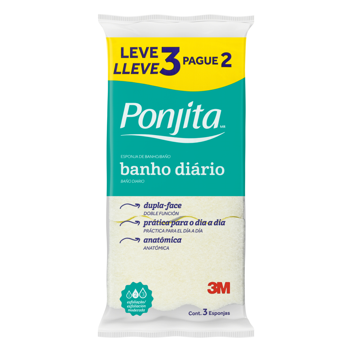 Esponja P/ Banho Ponjita Lv 3 Pg 2