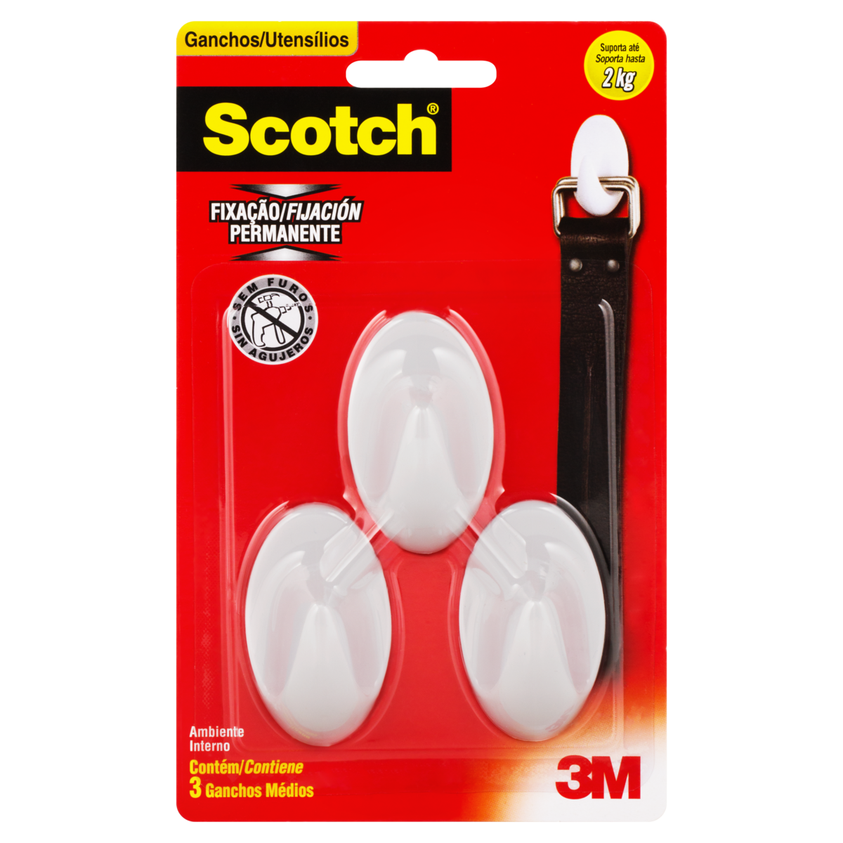 Gancho Medio Scotch 1kg Un