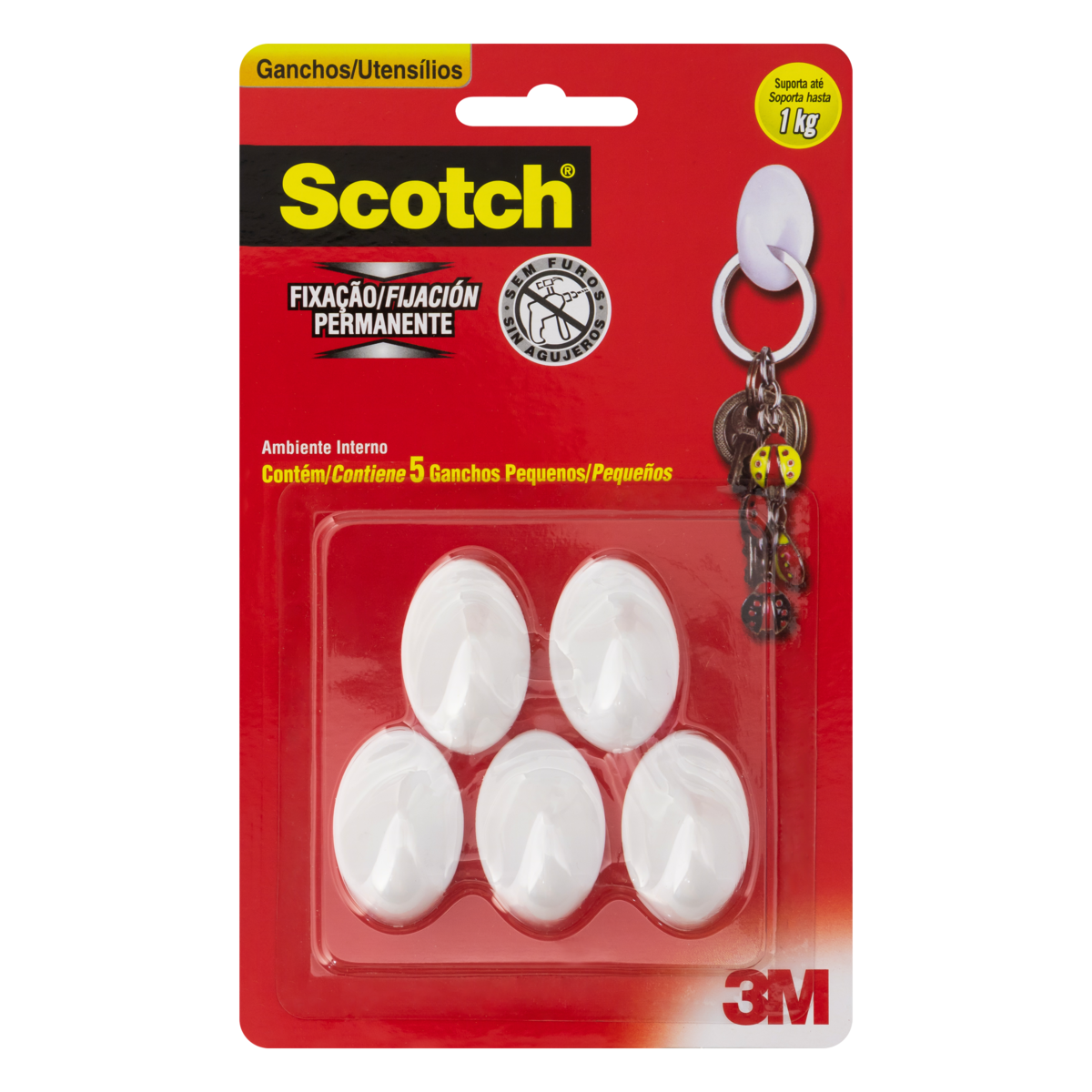 Gancho Pequeno Scotch 0,5kg Un