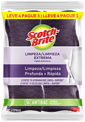 Esponja Scotch Brite Lv4pg3 Un