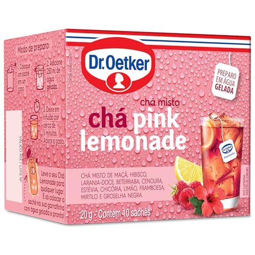 Cha Pink Lemonade Limao/Framboesa 20g