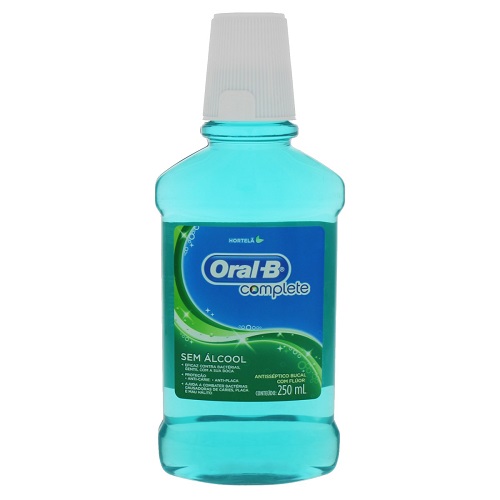 Antiseptico Bucal Oral B Complete Hortel