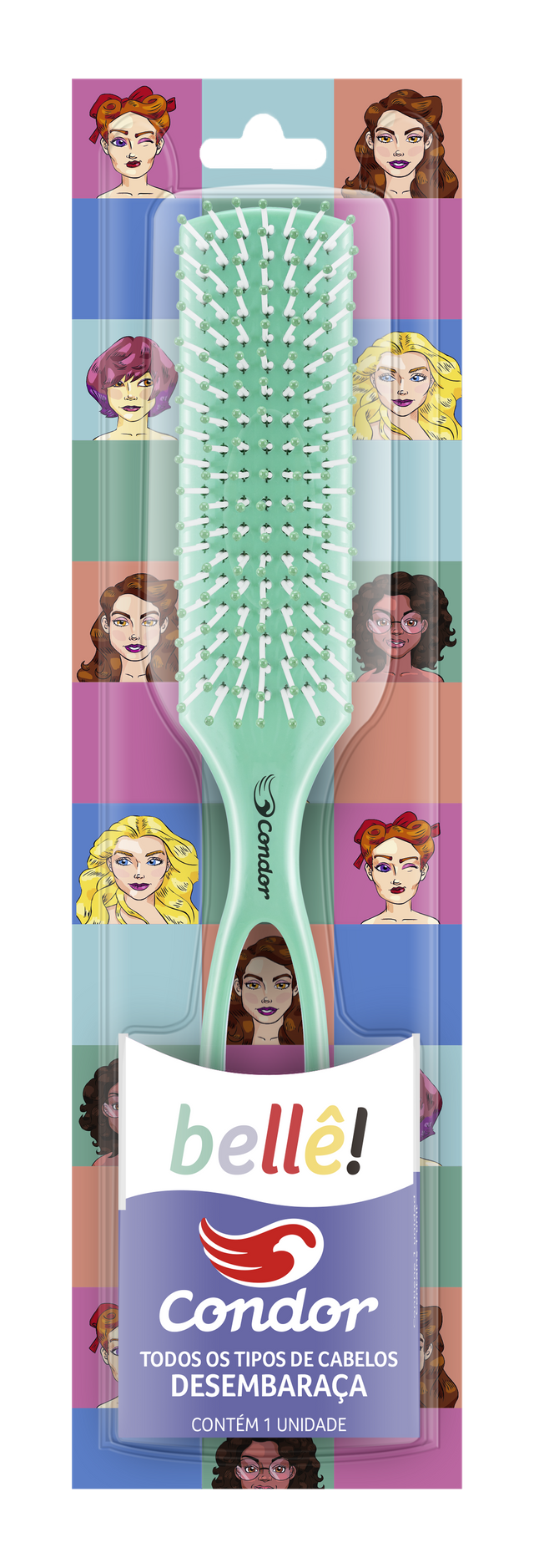 Escova P/ Cabelo Condor Ref 9723