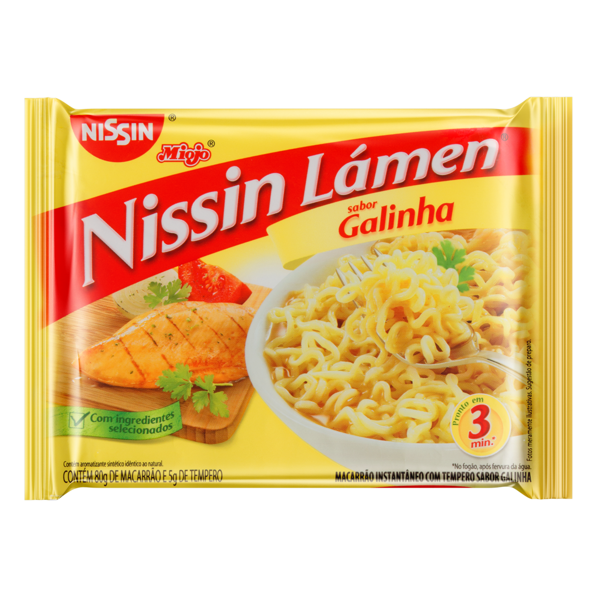 Macarrao Instantaneo Lamen Nissin 85g