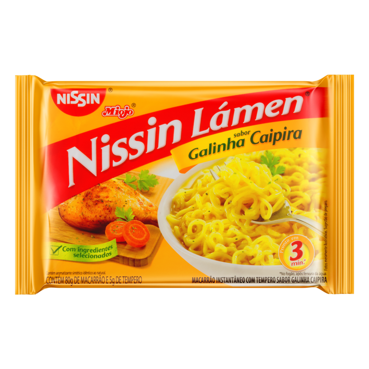 Macarrao Instantaneo Lamen Nissin 85g