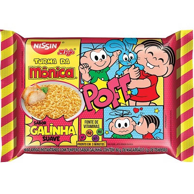 Macarrao Instantaneo Nissin Turma Monica 85g