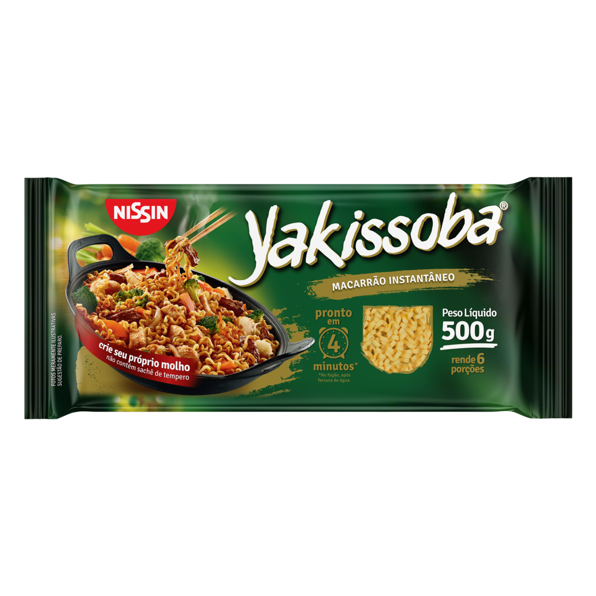 Macarrao Instantaneo Lamen Yakissob 500g