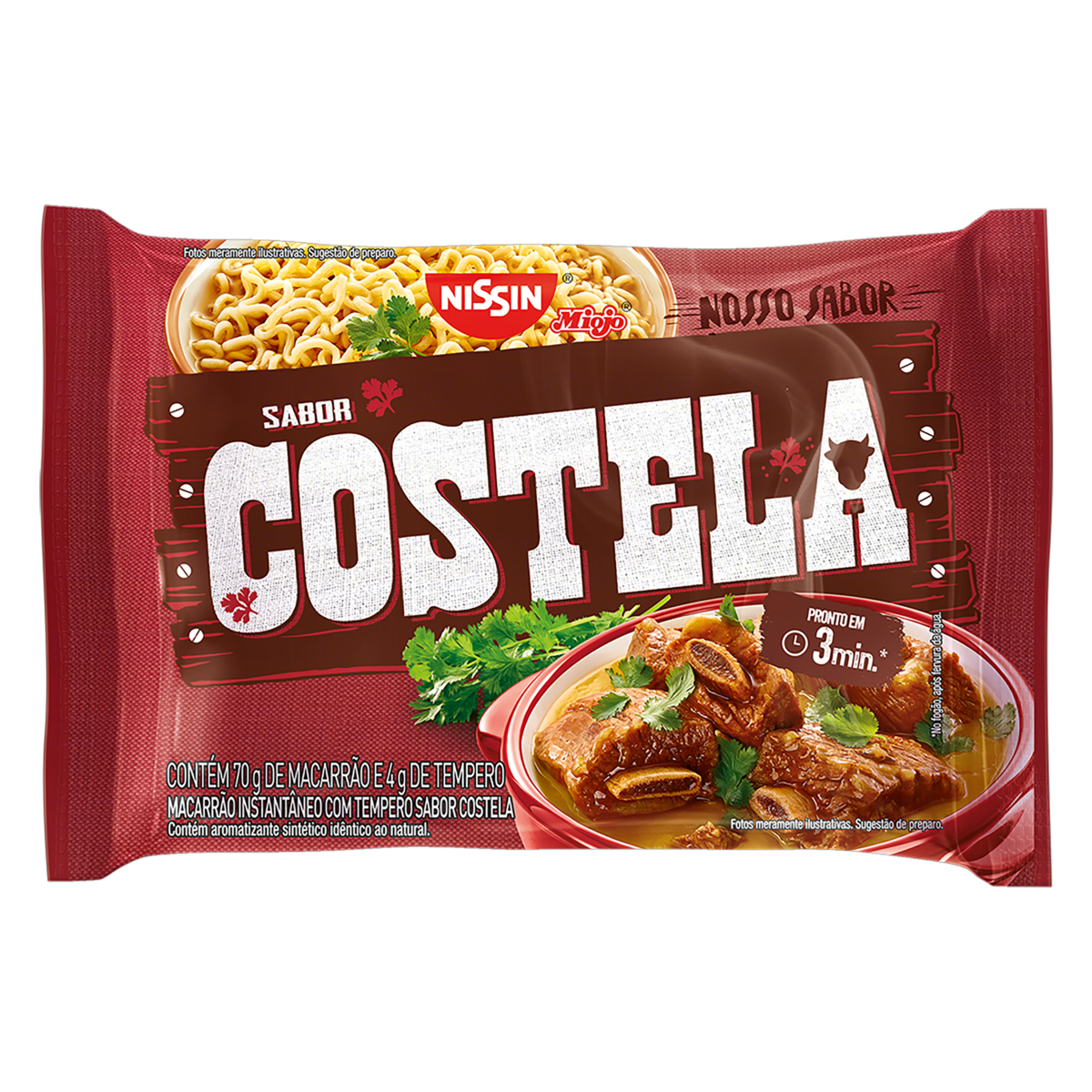 Macarrao Inst Nissin Nosso Sabor 74g