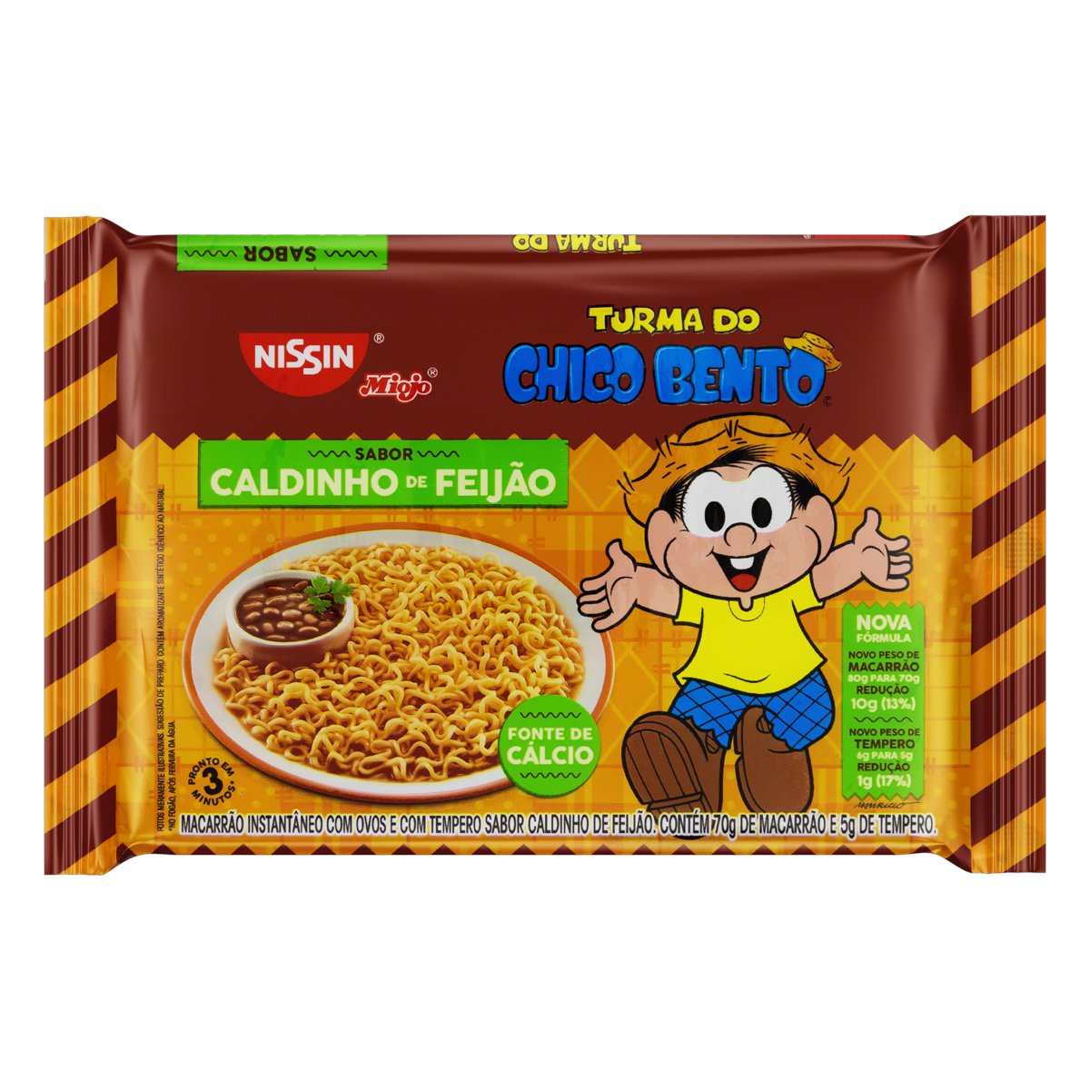 Macarrao Instantaneo Chico Bento Nissin 75g