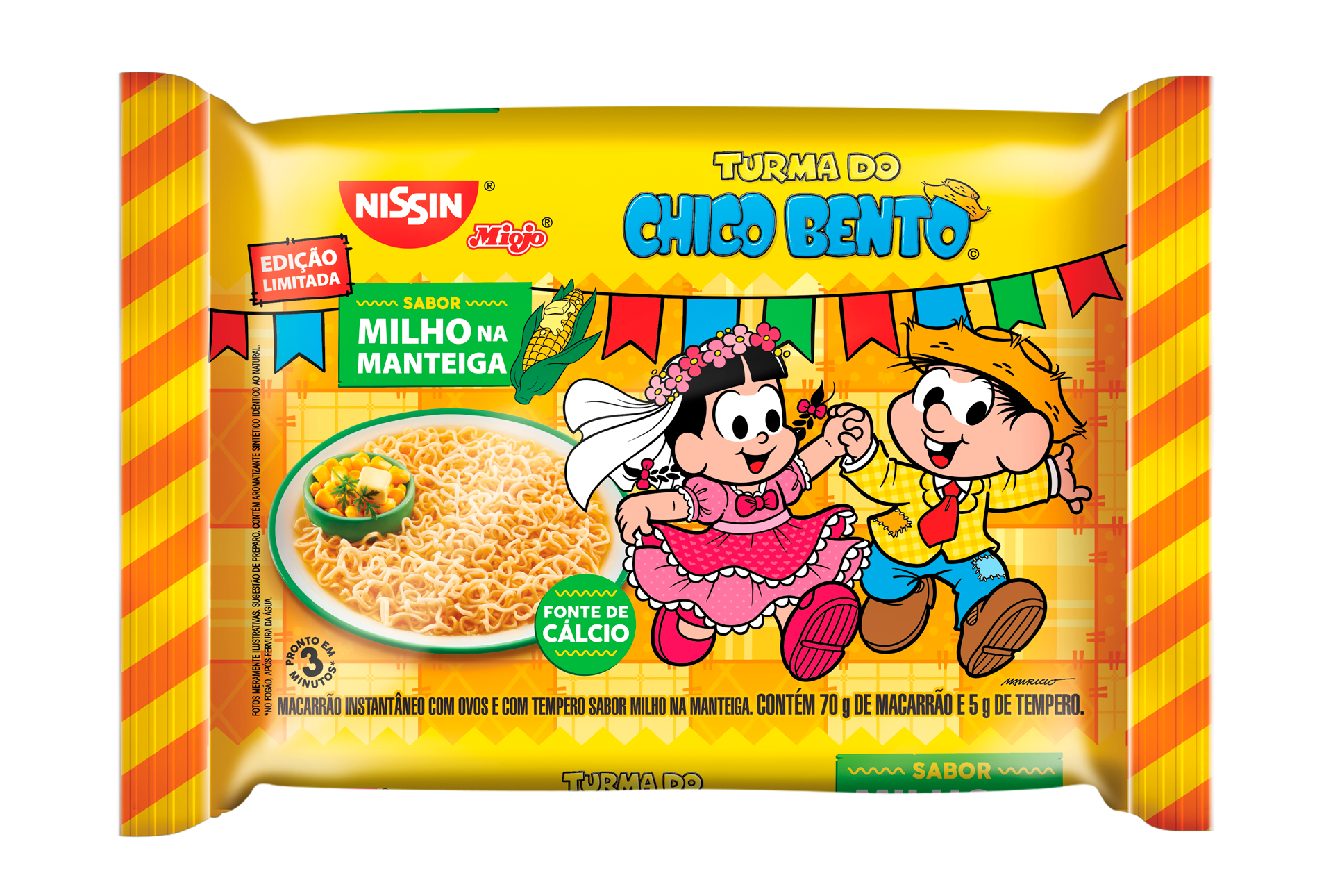 Macarrao Instantaneo Chico Bento Nissin 75g
