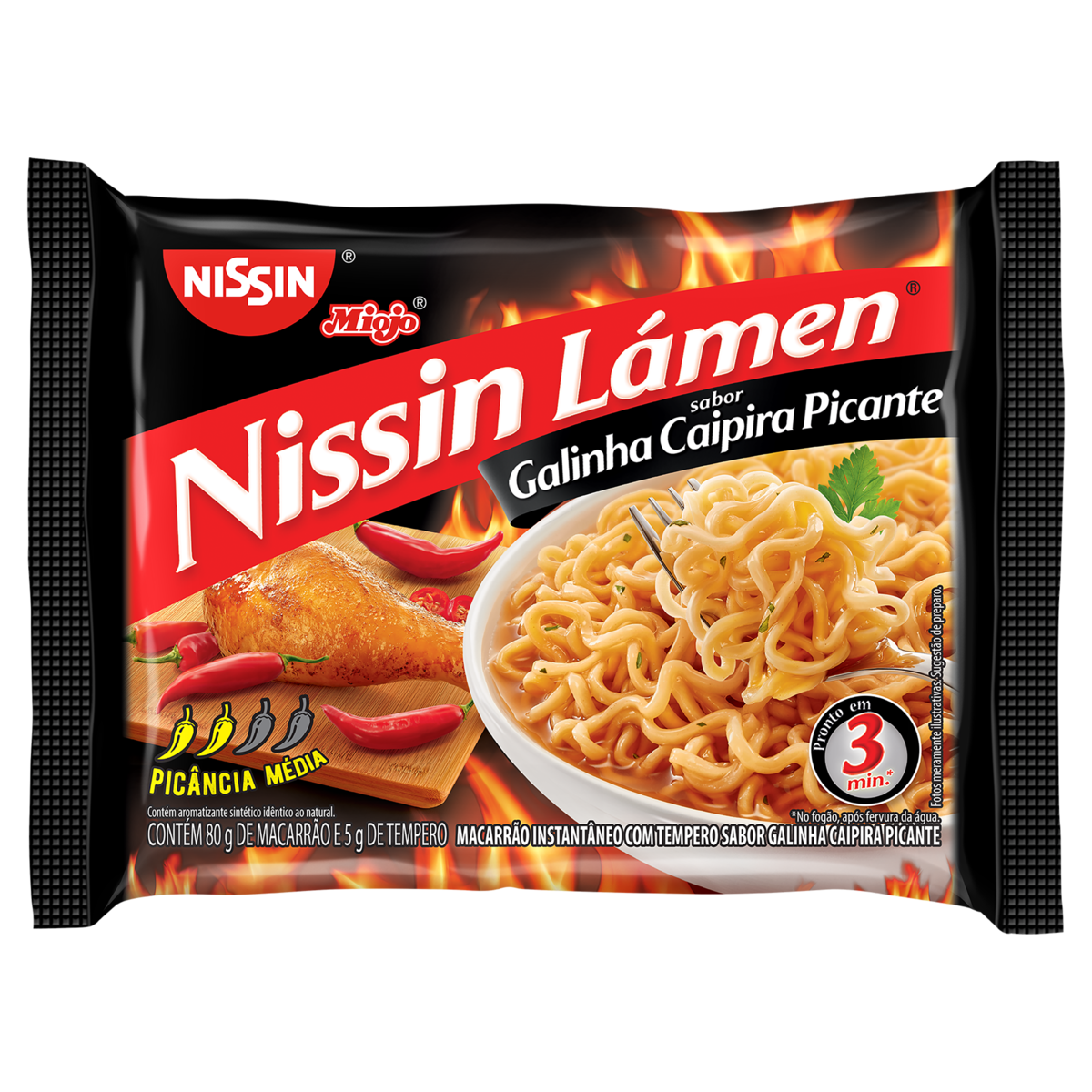 Macarrao Instantaneo Lamen Nissin 85g