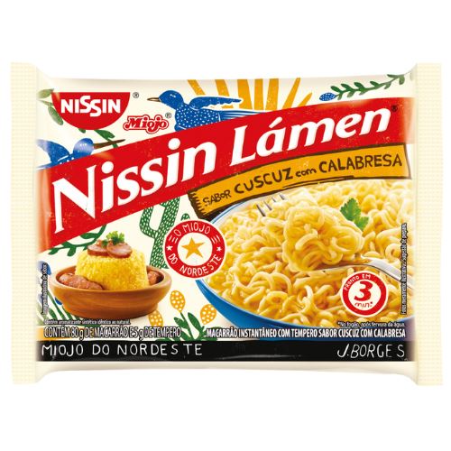 Macarrao Instanteneo Lamen Nissin 85g
