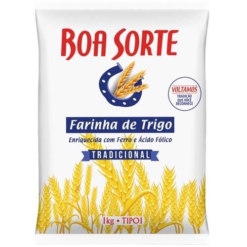 Farinha De Trigo Boa Sorte 1k