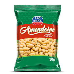 Amendoin Sem Pele 30g