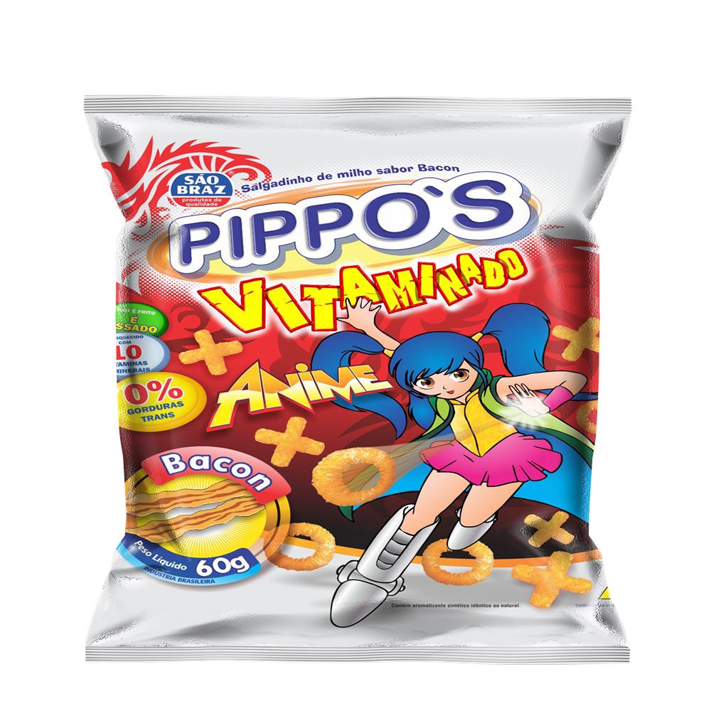 Salgadinho Anime Pippos 60g