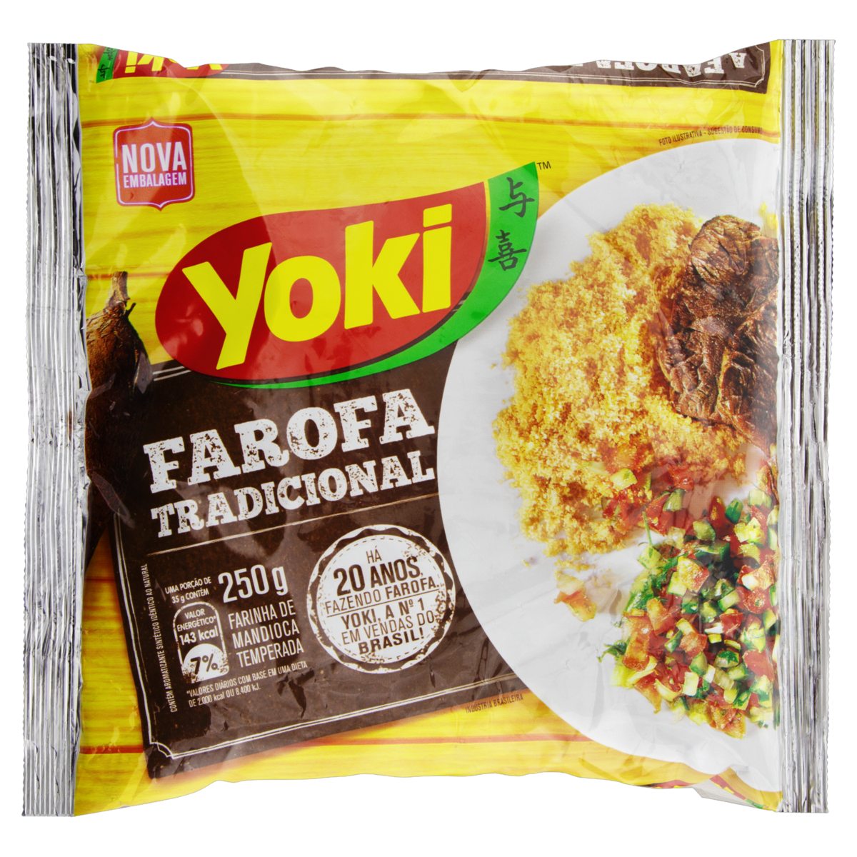 Farofa Pronta Yoki 250 G