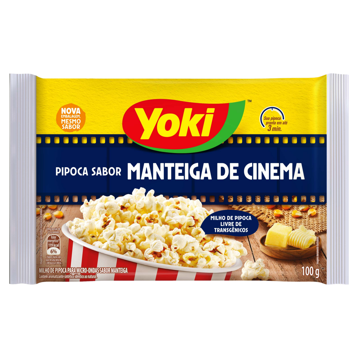 Pipoca Micr Yoki 100g