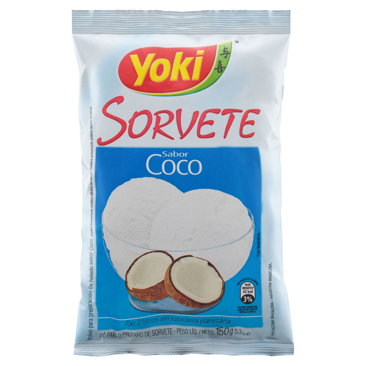 Po P/ Sorvete Yoki 150g