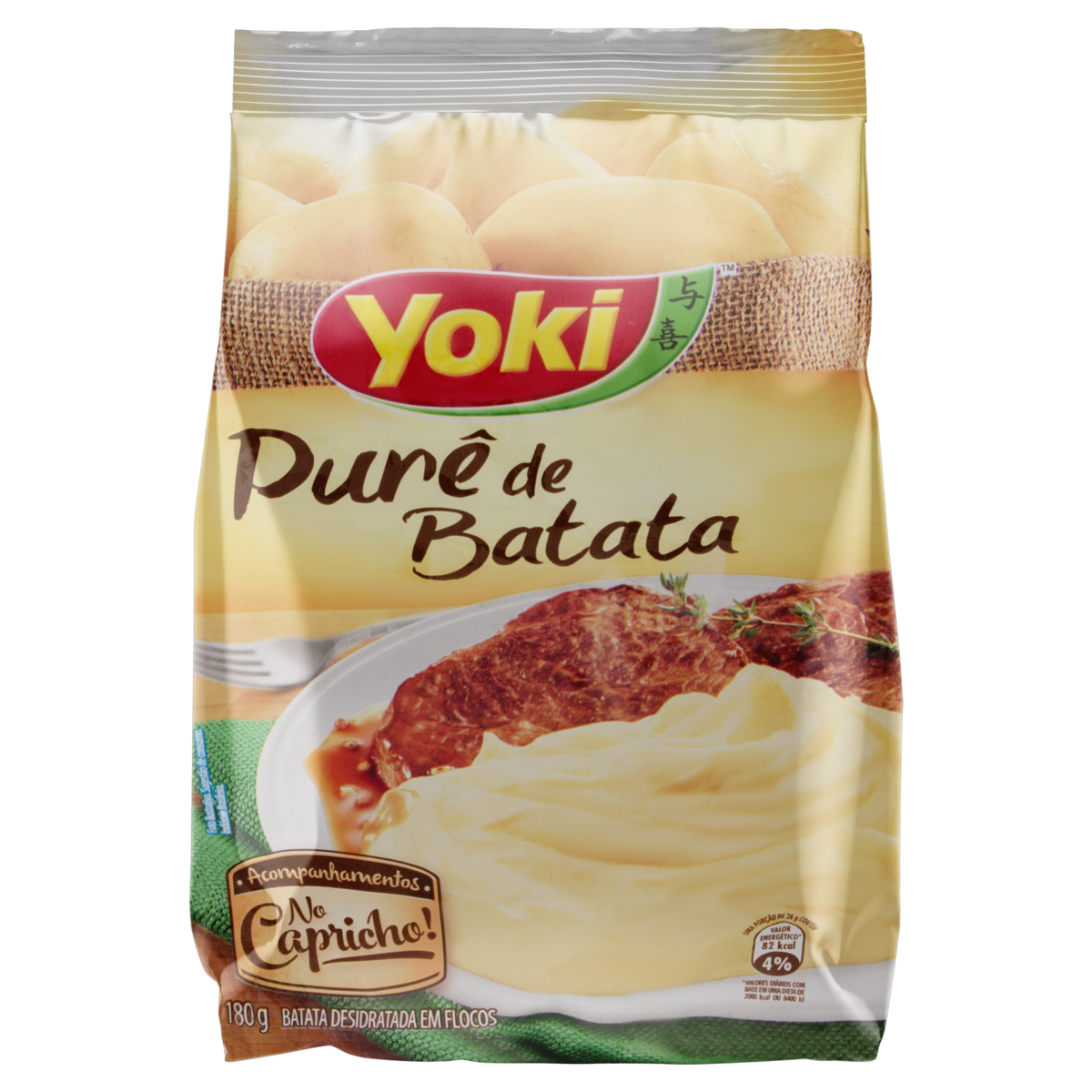 Pure De Batata Yoki 180 G