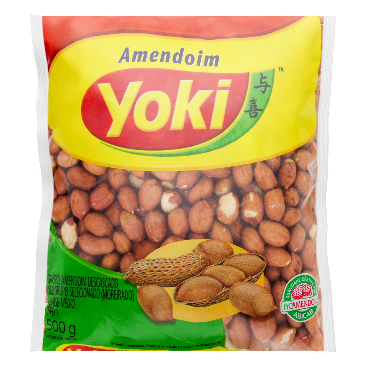 Amendoim Descascado Yoki 500g